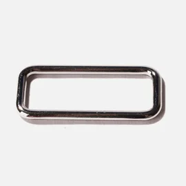 Vierkant Ring 40 mm Silber