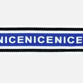 Ripsband NICE 30 mm kobaltblau