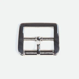 Guertelschnalle 25 mm silber