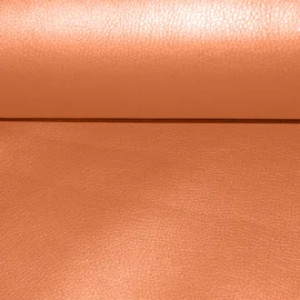 Kunstleder glänzend kupfer