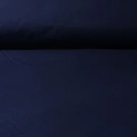 Meterware Dry Oilskin light navy gewachste Baumwolle Jackenstoff