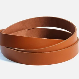 Taschenriemen Leder Gurt Riemen Tasche hellbraun