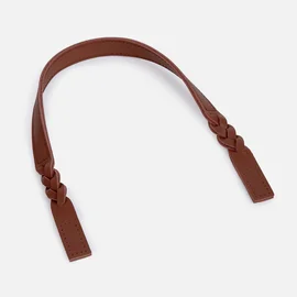 Taschengriffe geflochten 56 cm braun