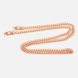 Taschenkette kupfer Metall mit Karabinern für DIY-Projekte