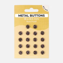 Druckknöpfe annähbar 8,5 mm 18 Stück