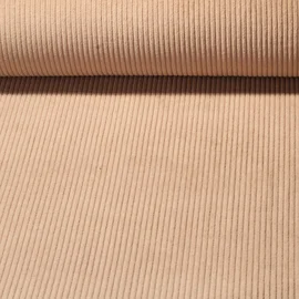 Cord Breite Rippen Stoff gewaschen camel