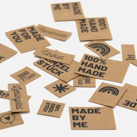 SnapPap Label Bogen Handmade