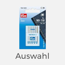 PRYM Nähmaschinennadeln Jeans 5 Stück Auswahl
