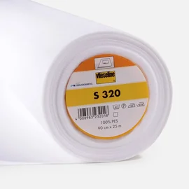 Vlieseline S320 Bügeleinlage 90cm x 25m Rolle