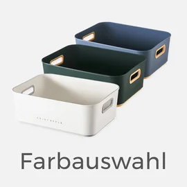 Aufbewahrungsbox in 3 Farben für Hobbynäher
