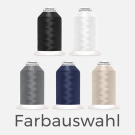 guetermann overlock bauschgarn bulky lock 80 uni 1000m farbauswahl