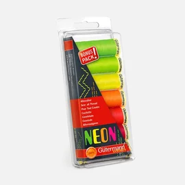 Allesnäher Nähfaden Gütermann Neon 7 Rollen