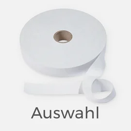 PRYM Gummiband weiß Meterware