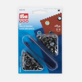 Ösen mit Scheiben Alteisen 5mm
