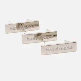 Handmade Label Silber