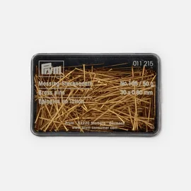 PRYM Stecknadeln aus Messing 0,8x30mm 