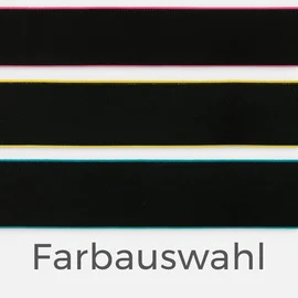 Gummiband 40 mm mit butem Rand