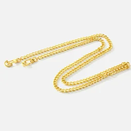 Taschenkette 9 mm Gold