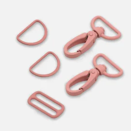 Taschenzubehör Set Altrosa D213 25 mm