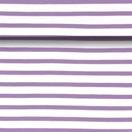 Bio-Jersey Ice Cream Stripes Streifen flieder lavender