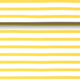 Bio-Jersey Ice Cream Stripes Streifen gelb lemon
