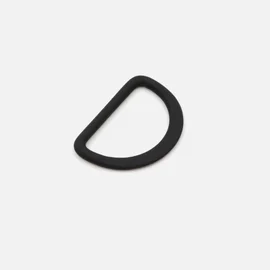 D-Ring,  Schwarz (B5), 25mm, 1 Stück