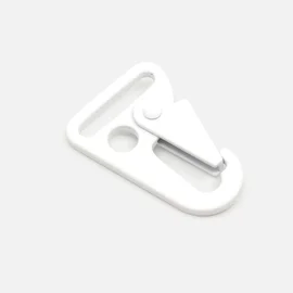 Taschenkarabiner "Hook" Weiß B3 25mm