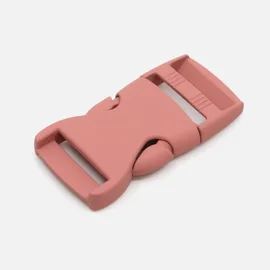 Steckschnalle Altrosa 25mm, 1 Stück, geschlossen