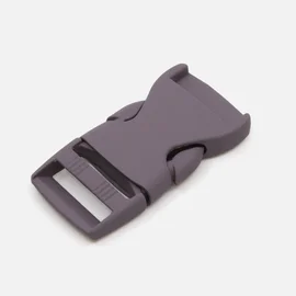 Steckschnalle Dunkelgrau 25mm, 1 Stück