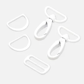 Taschenzubehör-Set Weiß B3 25mm