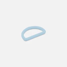D-Ring Kunststoff hellblau B20