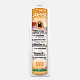 Madeira Stickvlies Super Strong, Schwarz, 30cm x 5m Rolle
