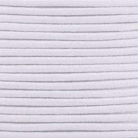 Gummikordel 2mm weiß B3 5m