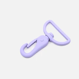 Metall Taschenkarabiner 40mm flieder D268