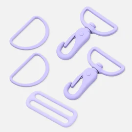 Taschenzubehör Set Flieder D268 40 mm