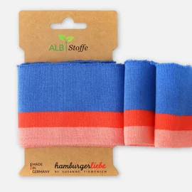 Cuff Me College Blau Apricot