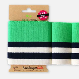 Cuff Me College Grün Weiß Dunkelblau