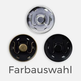 PRYM Annäh-Druckknöpfe, 30mm, 2 Stück, Farbauswahl