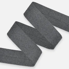 Schrägband Jersey 20mm Anthrazit Meterware 