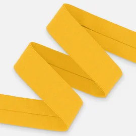Schrägband Jersey 20mm Gelb Meterware 