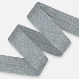 Schrägband Jersey 20mm Grau Meterware 