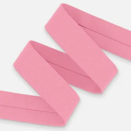 Schrägband Jersey 20mm Rosa Meterware 