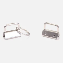 Schlüsselband Rohling 30mm silber