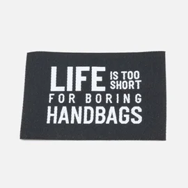 Webetikett "Handbags", 57x38 mm, 1 Stück