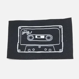 Webetikett "Kassette", 57x38 mm, 1 Stück