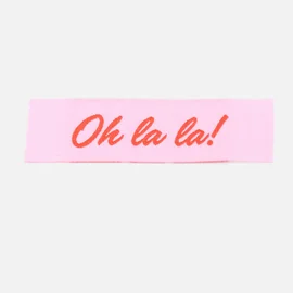 Webetiketten "Oh la la", 59x15 mm, 1 Stück