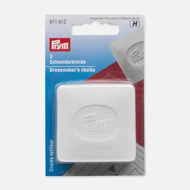 PRYM Schneiderkreide-Platten Weiß Packung