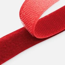 Klettband 20mm, Länge 2 m, Blutrot B54