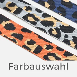 Gurtband Leo 38mm, Meterware