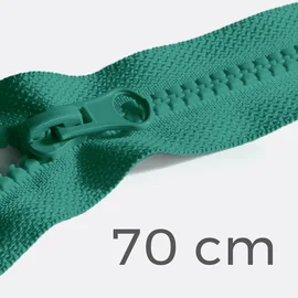 Reißverschluss teilbar 70cm Jadegrün B29